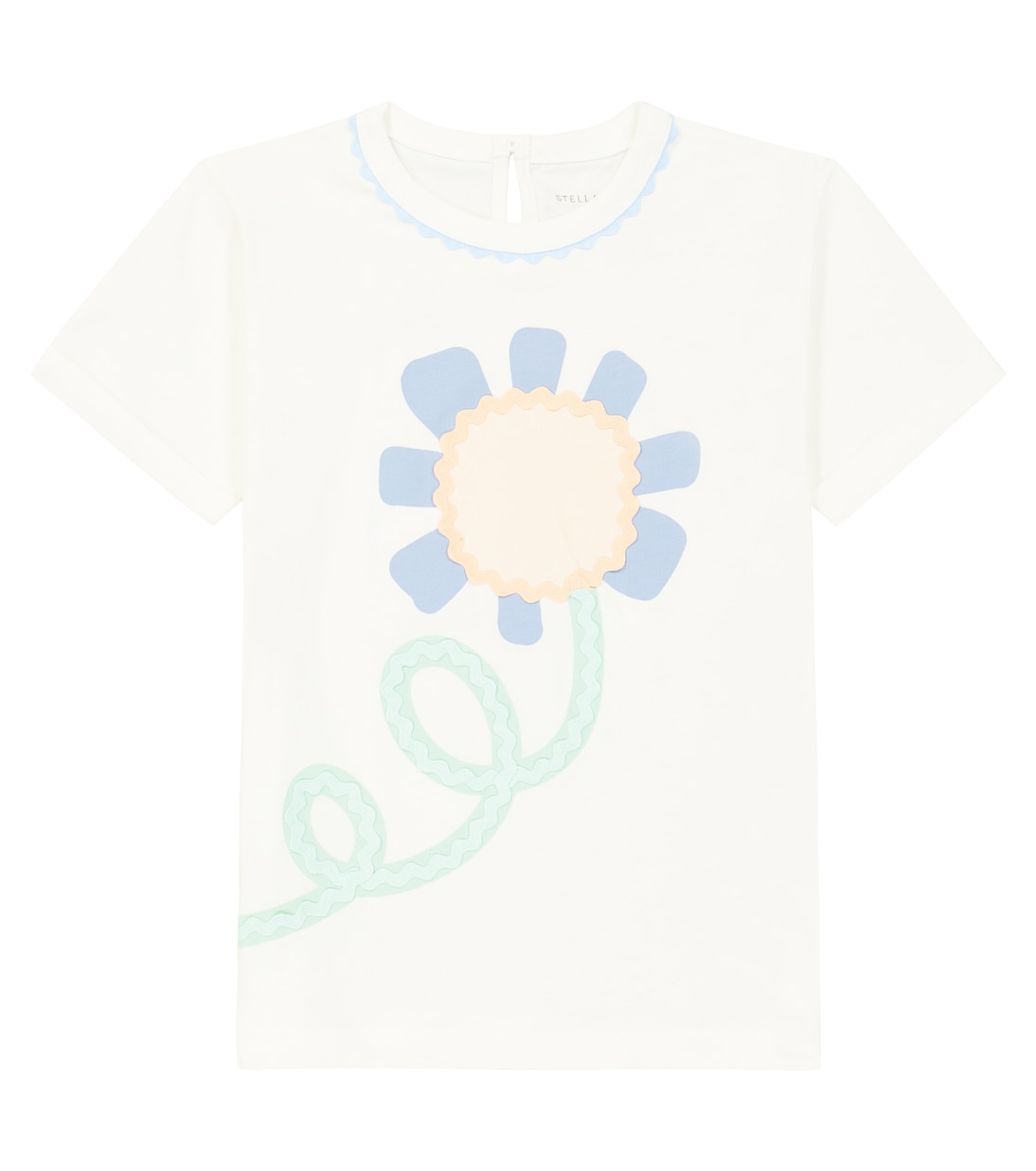 Printed cotton jersey T-shirt | Stella McCartney Kids