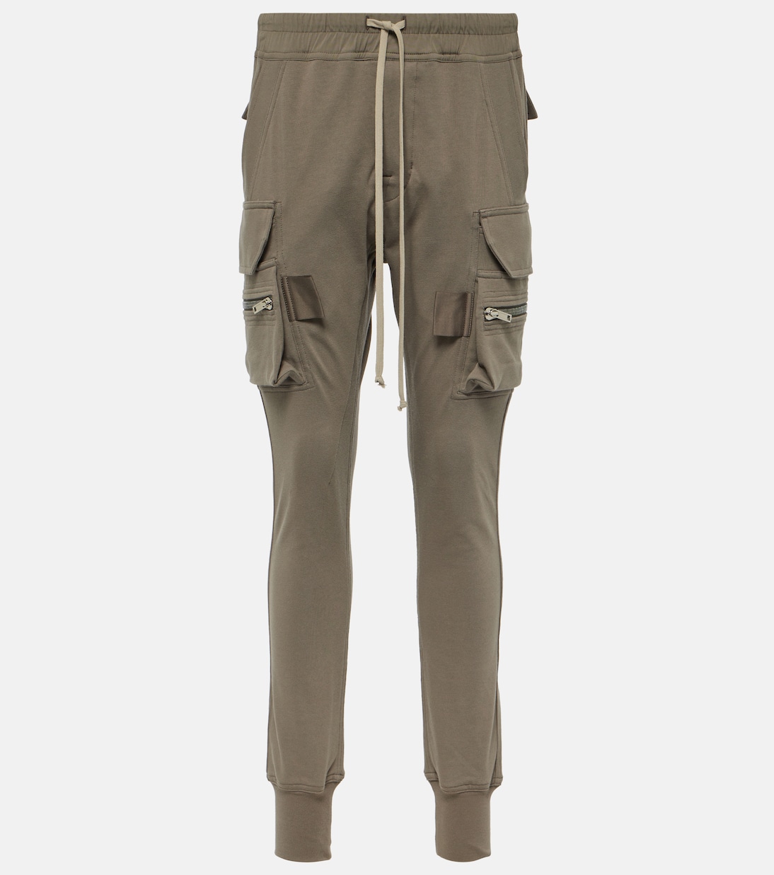 High-Rise-Cargohose aus Baumwolle | Rick Owens