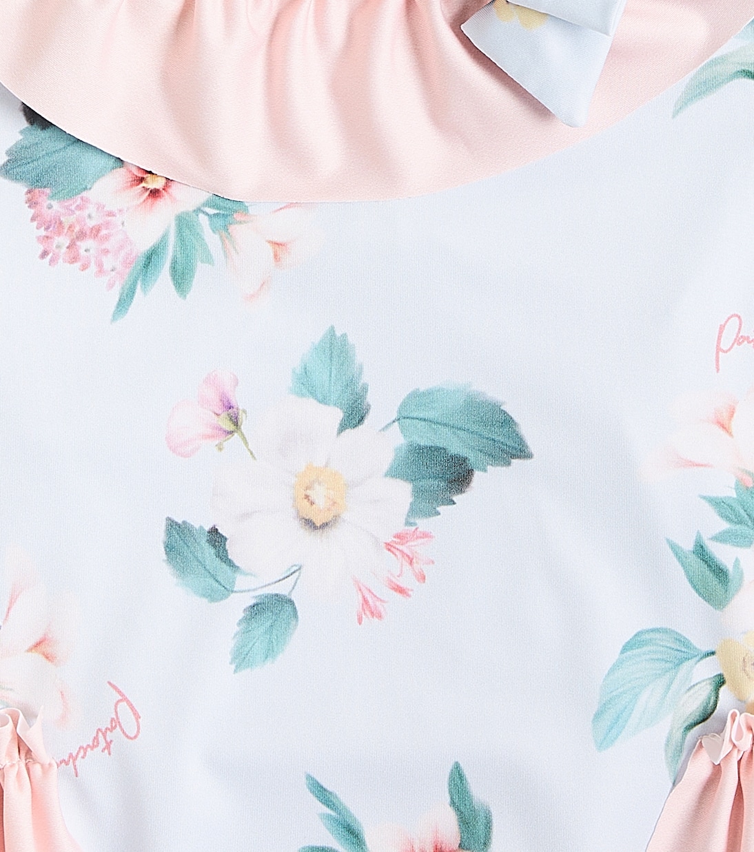 Ruffled floral swimsuit | Patachou