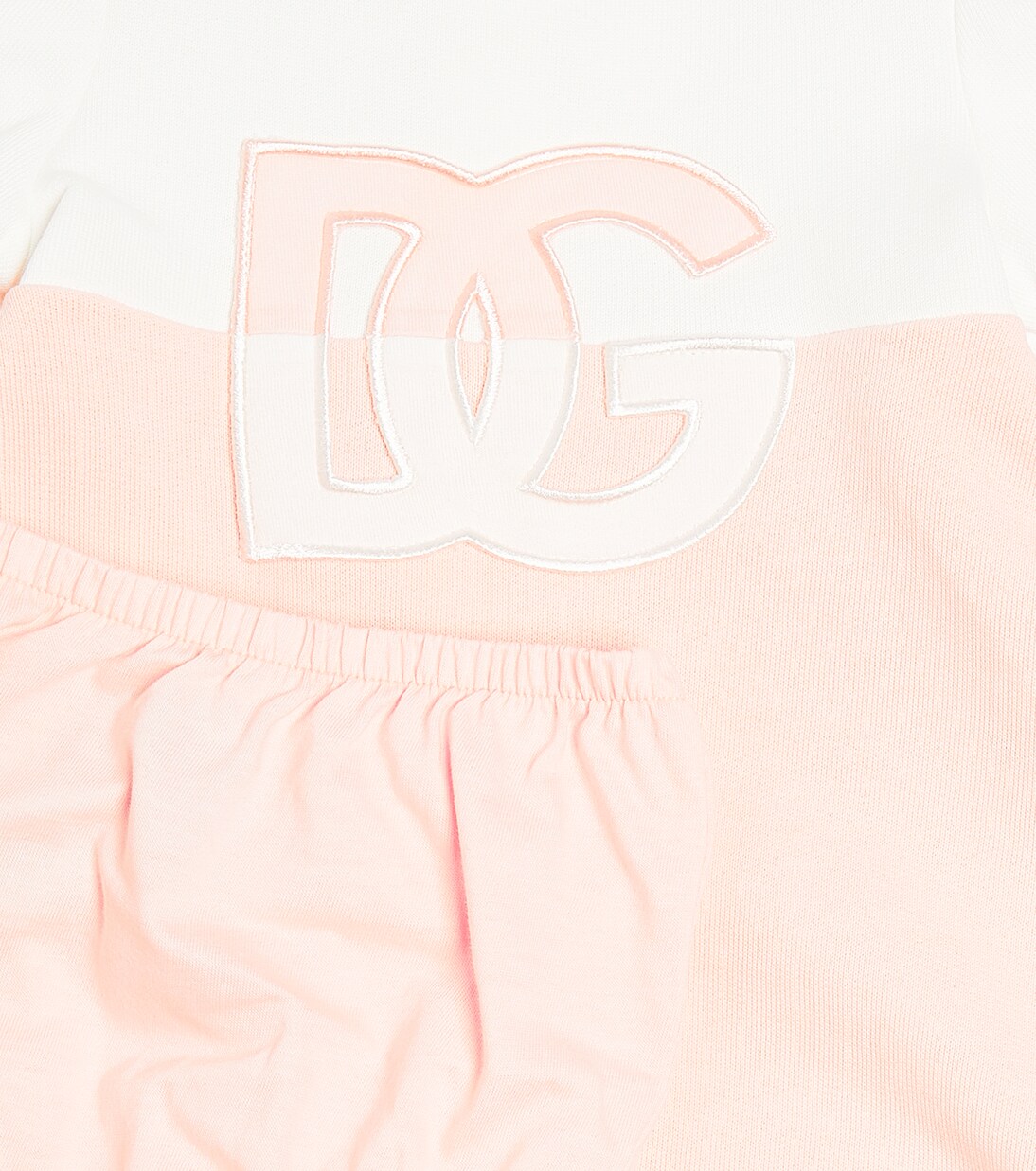 Baby - Abito DG in cotone | Dolce&Gabbana Kids