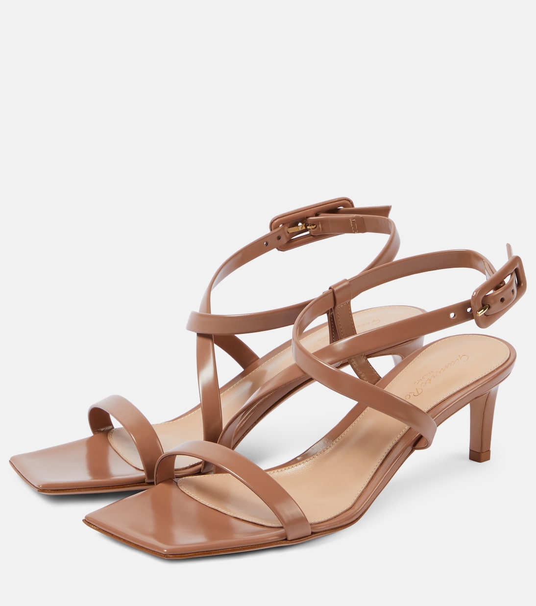 Lindsay 55 leather sandals | Gianvito Rossi