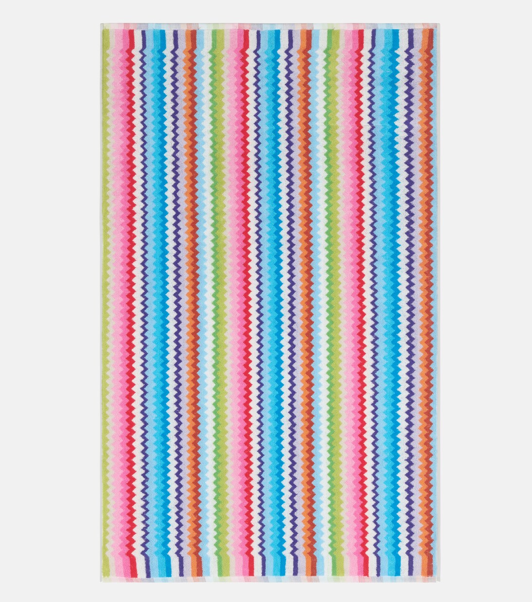 Riverbero set of 2 Zigzag cotton terry towels | Missoni
