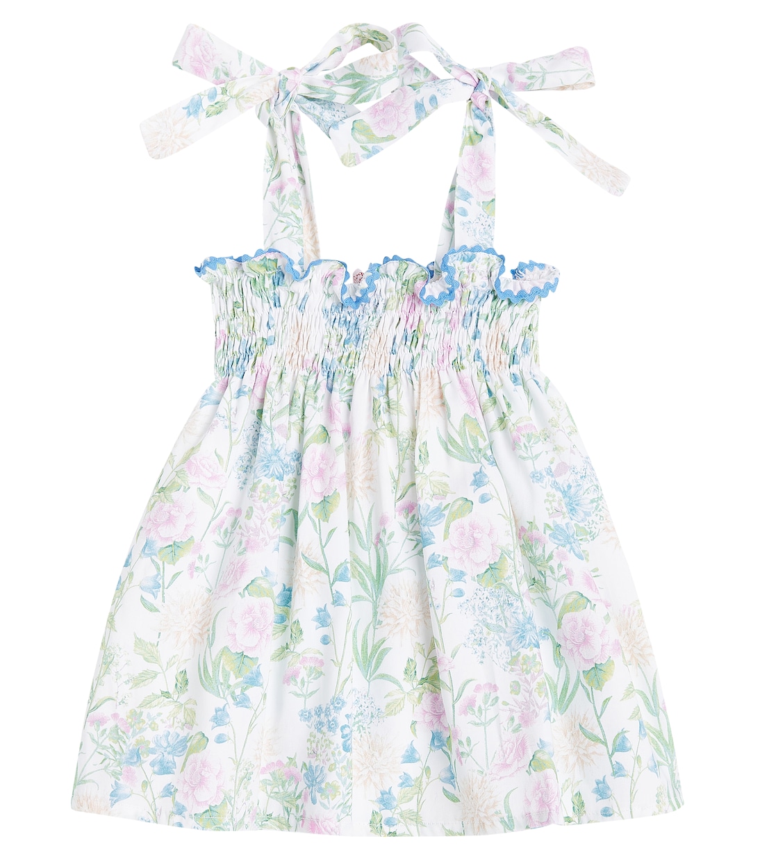 Ana floral cotton top | La Coqueta