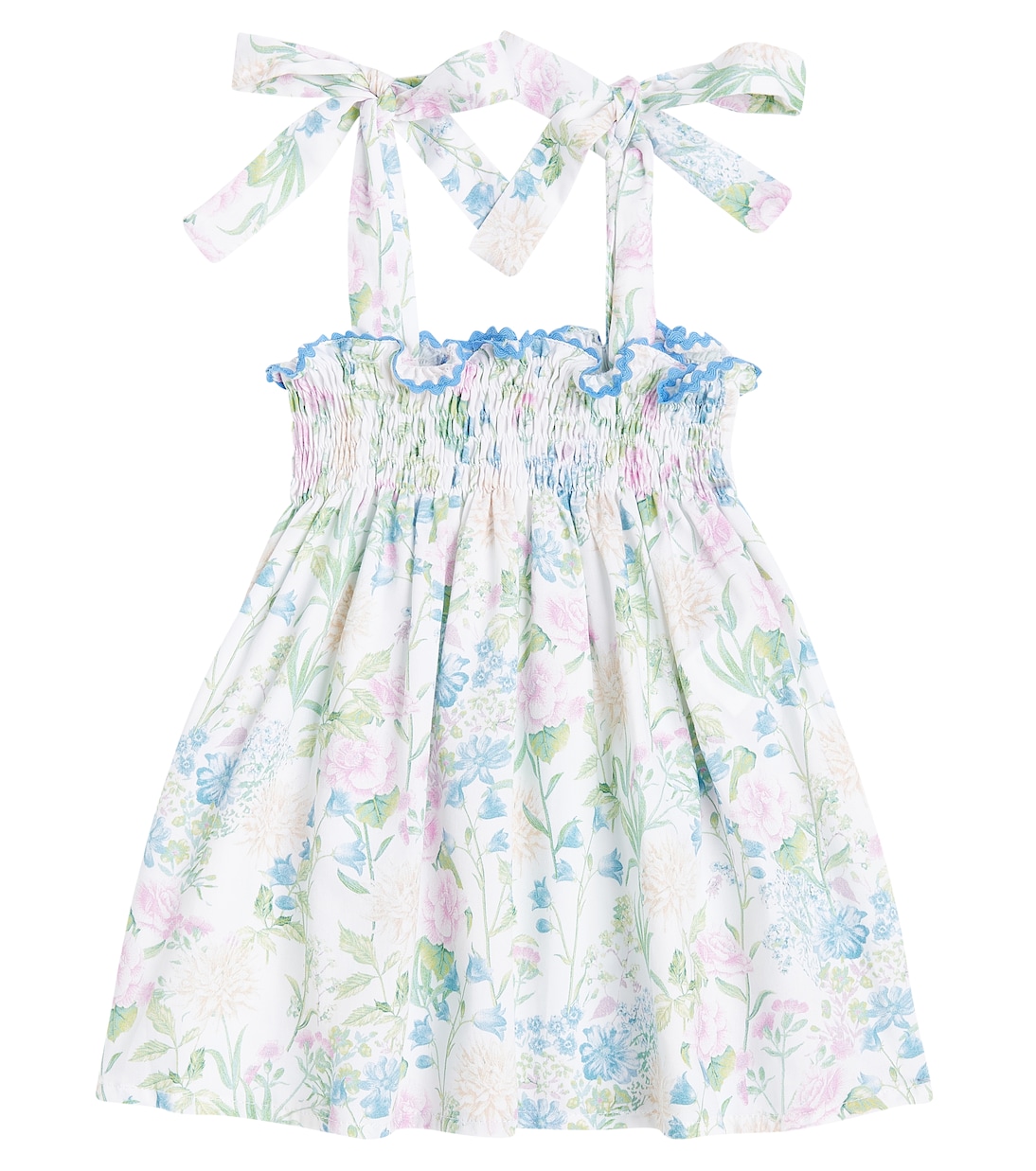 Ana floral cotton top | La Coqueta