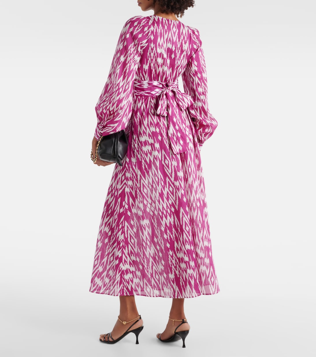 Robe longue Tornado imprimée en coton | Eres