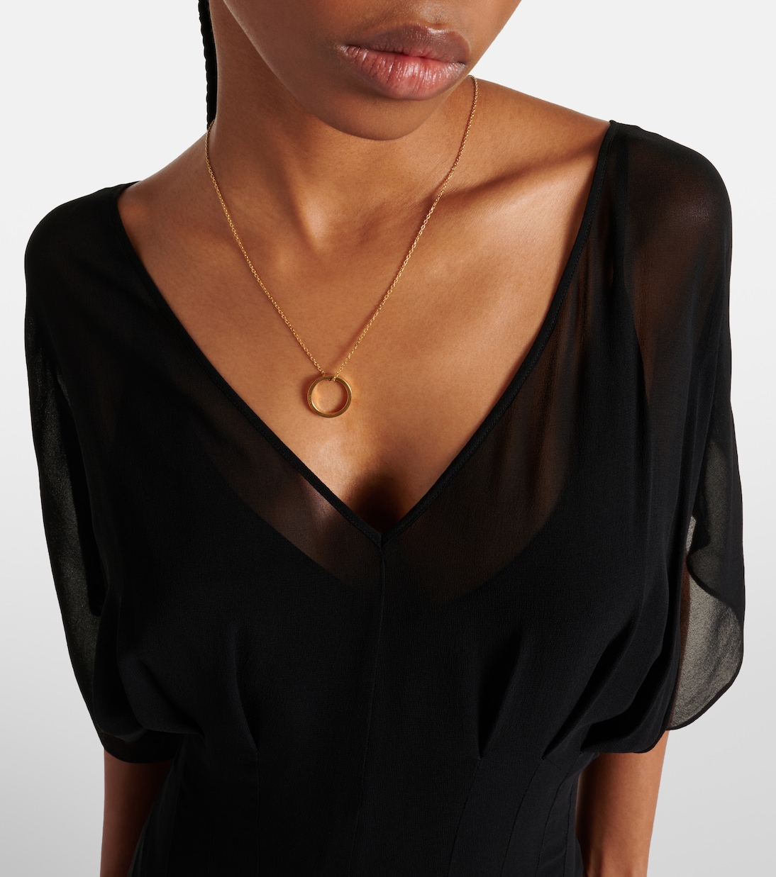 Robe longue en soie | Max Mara