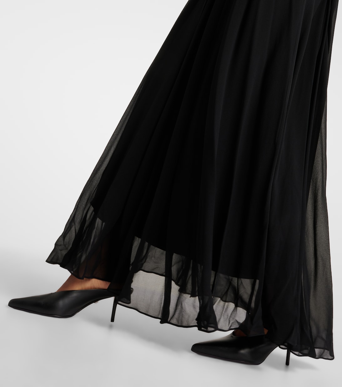 Robe longue en soie | Max Mara