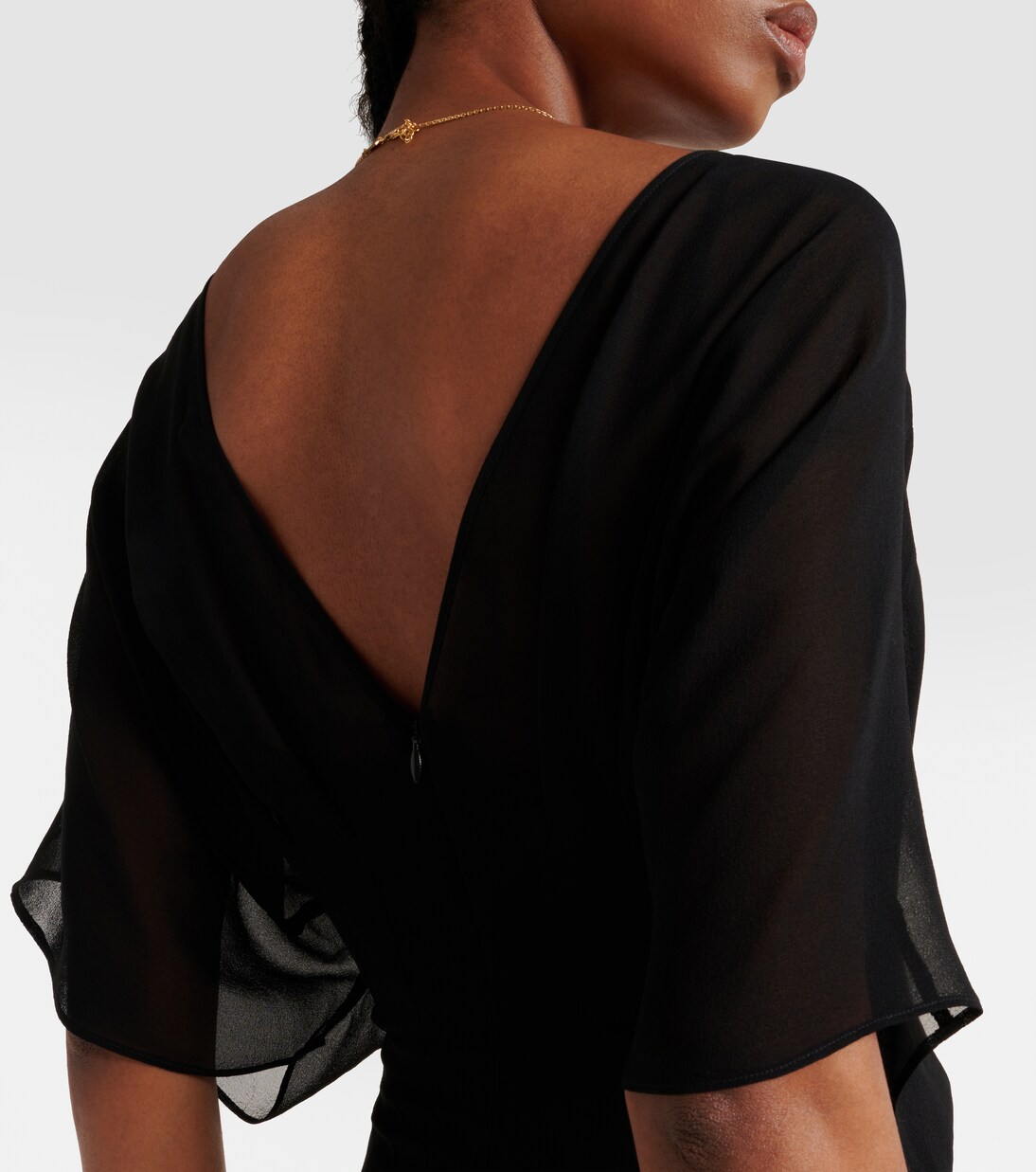 Robe longue en soie | Max Mara