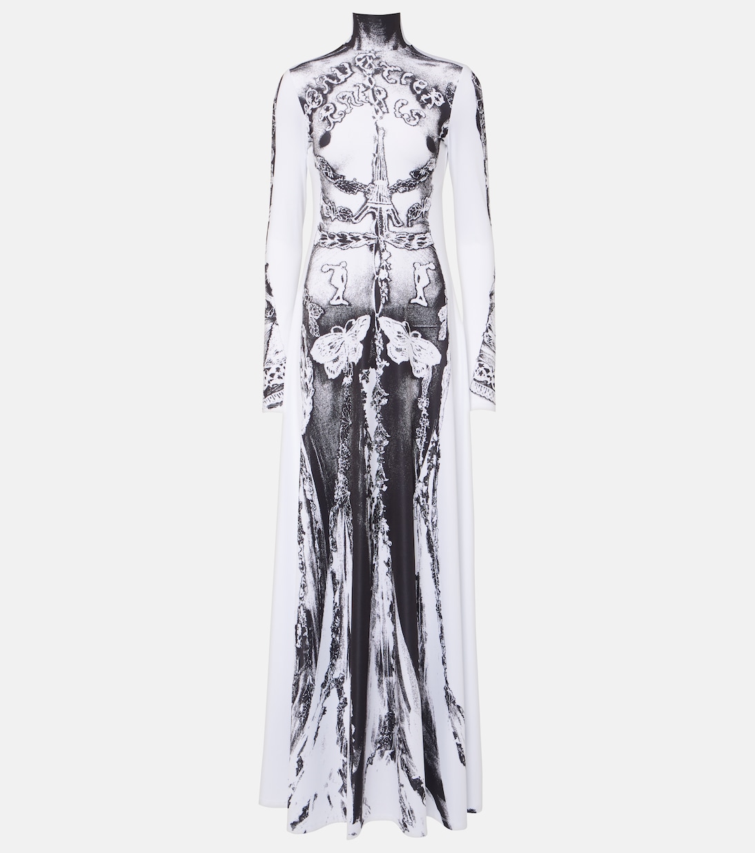 Robe Dentelle aus Jersey | Jean Paul Gaultier