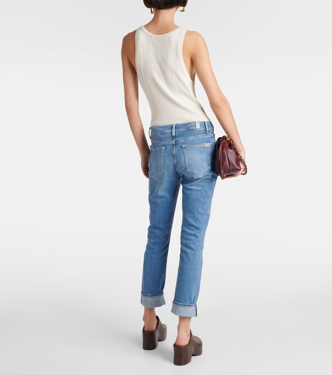 Low-Rise Slim Jeans | 7 For All Mankind