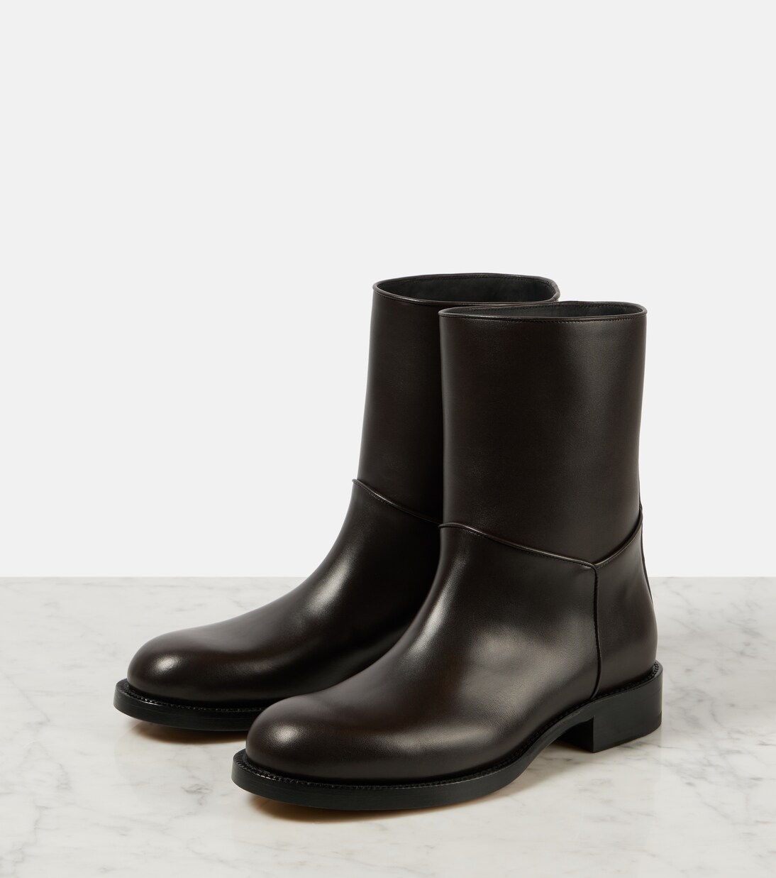 Bottines Nobilis en cuir | The Row