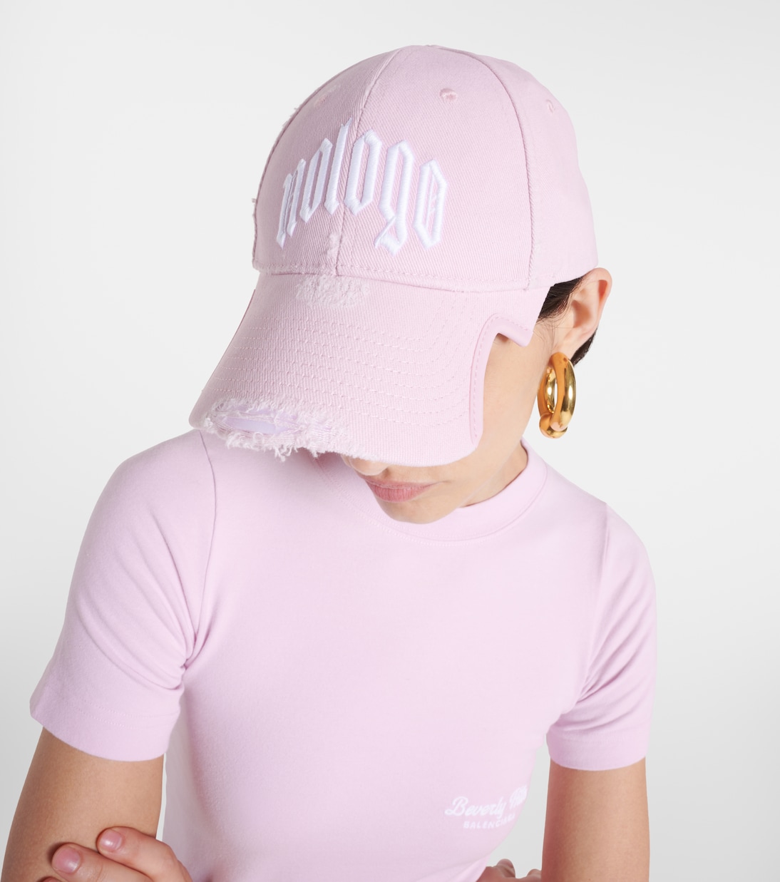 Gorra Nologo de algodón | Balenciaga