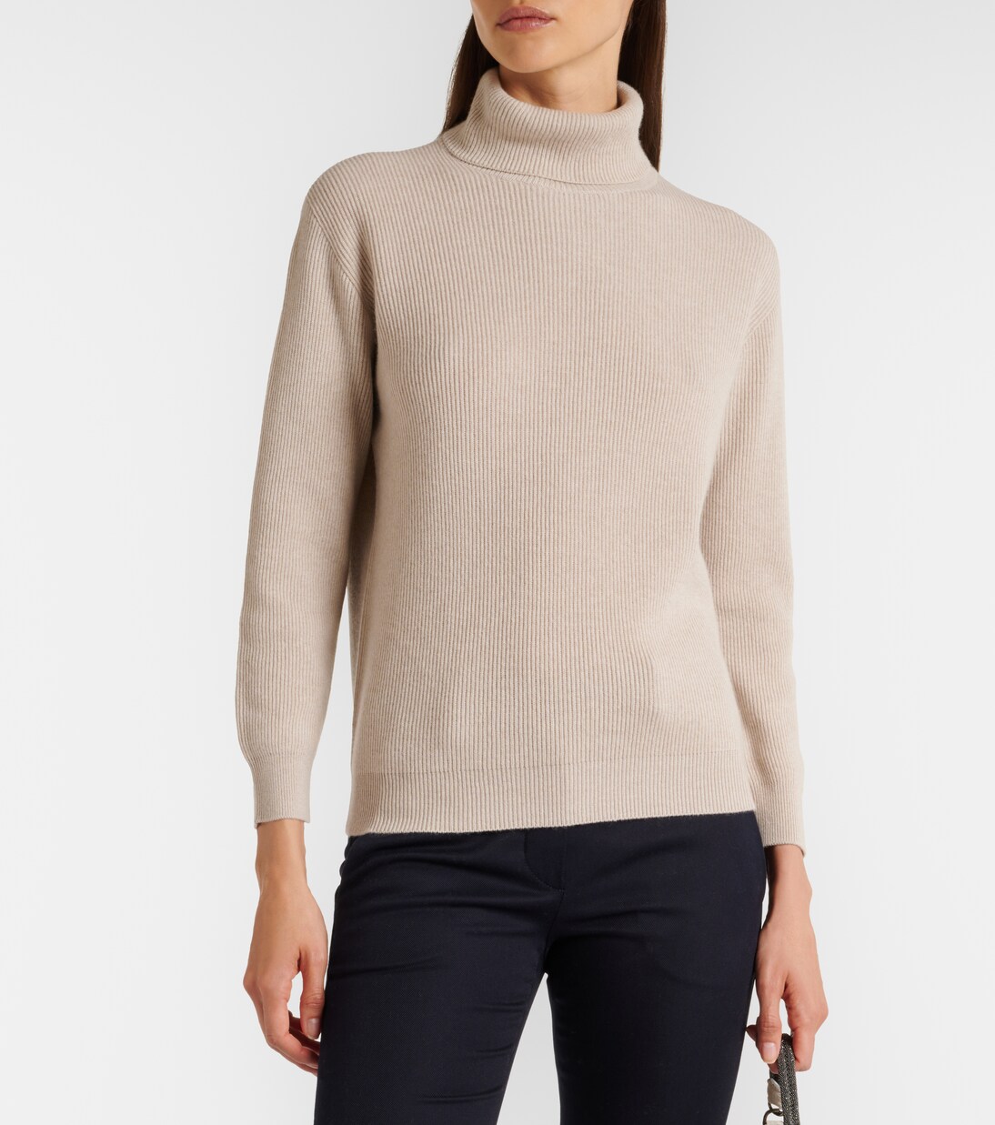 Cashmere turtleneck sweater | Brunello Cucinelli