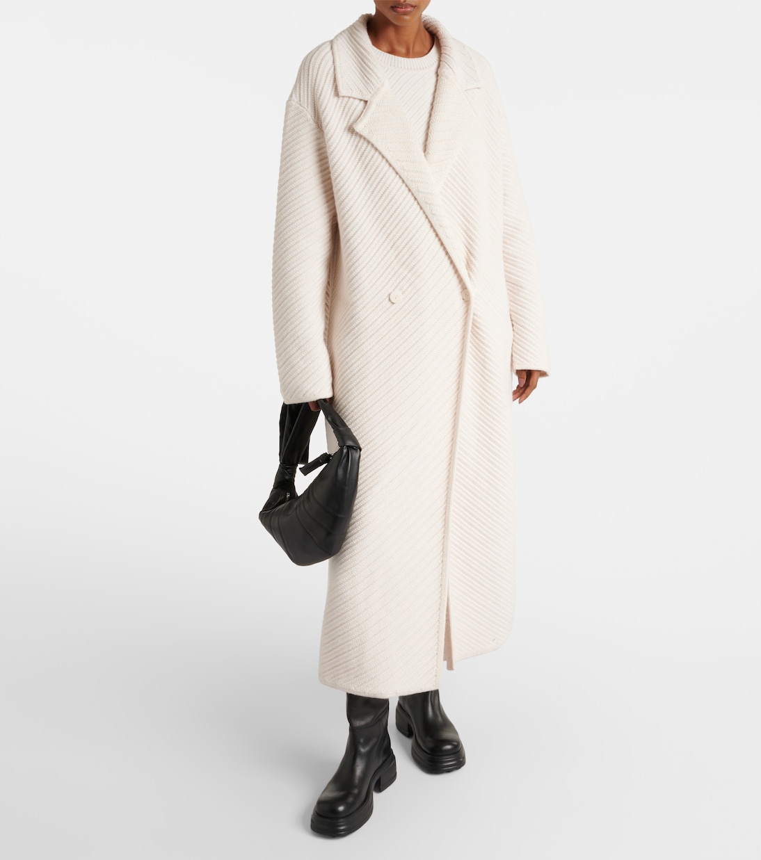 Mantel aus einem Wollgemisch | Joseph