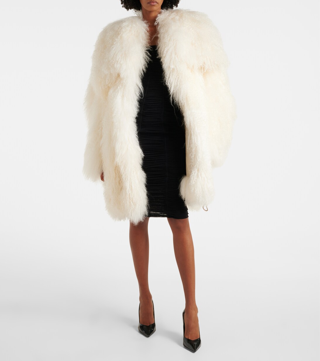 Shearling coat | The Attico