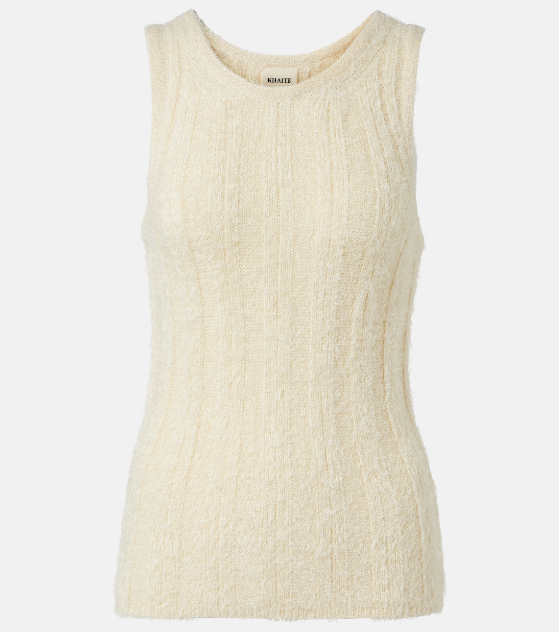 Lena silk and cashmere tank top | Khaite