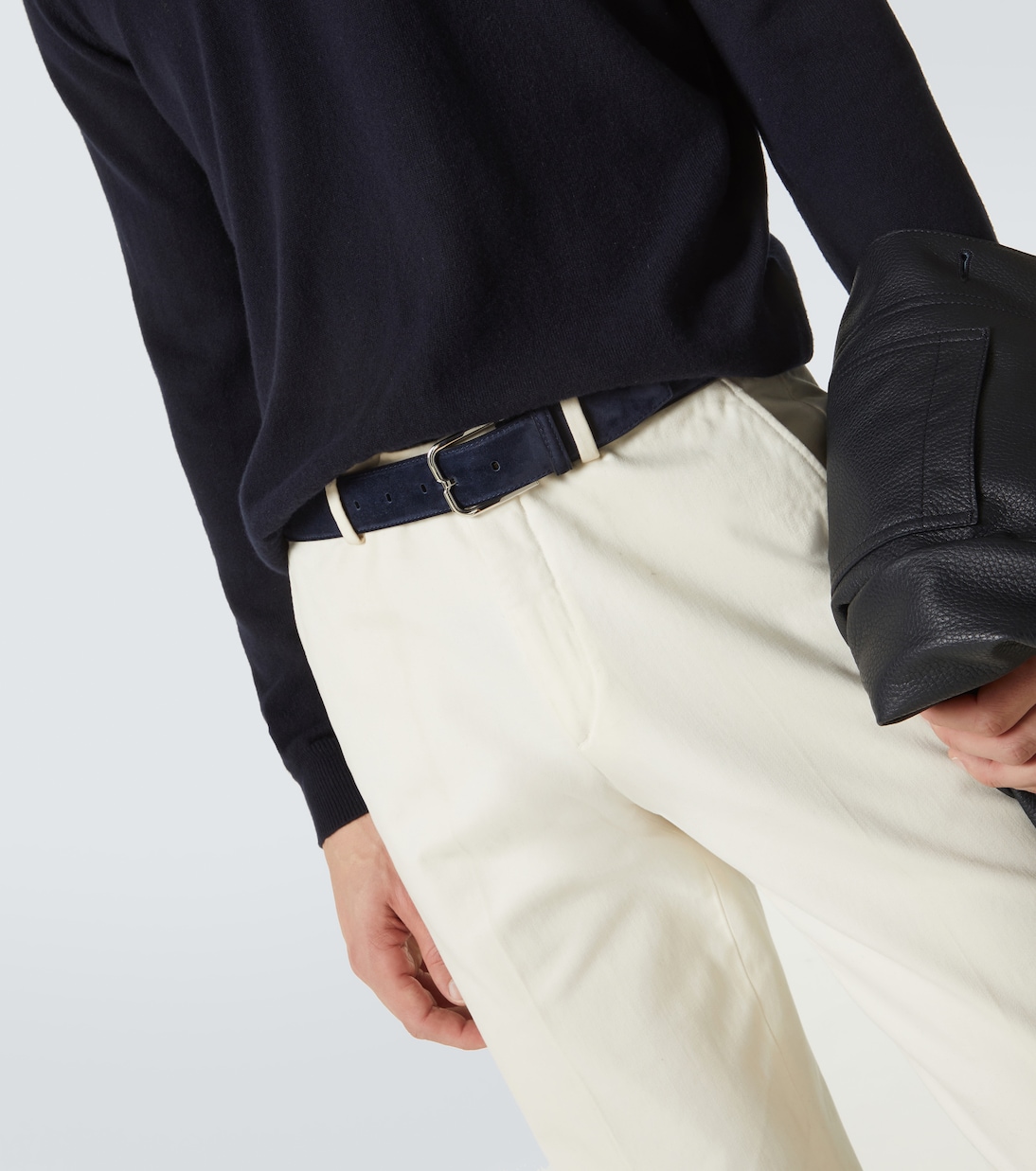 Suede belt | Berluti