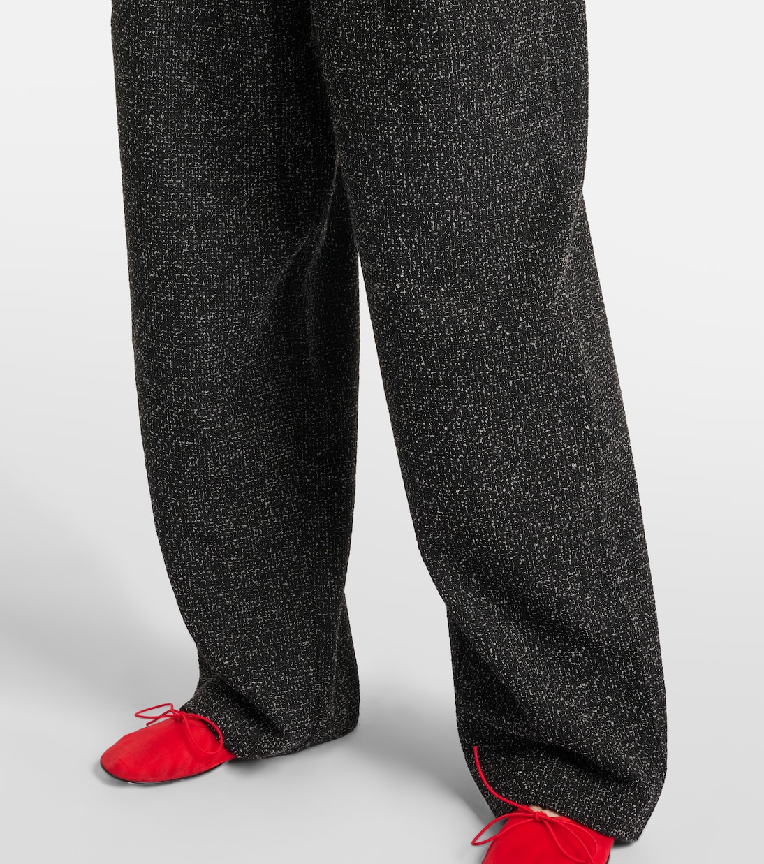 White Label Weite Hose Eleanor aus Tweed | Proenza Schouler