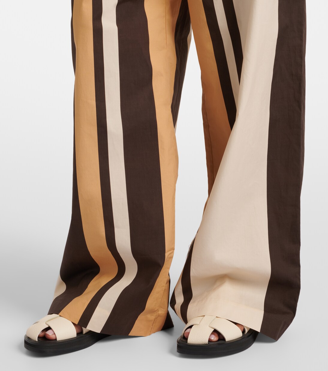Pantalon ample Savanna en coton rayé | SIR