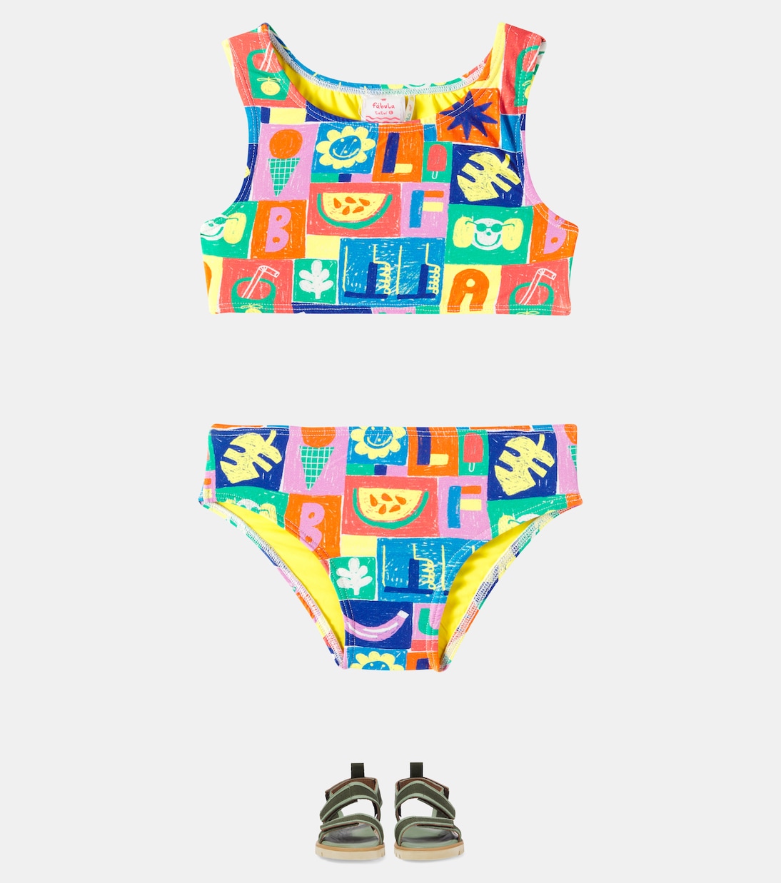 Bedruckter Bikini Carimbo | Fábula