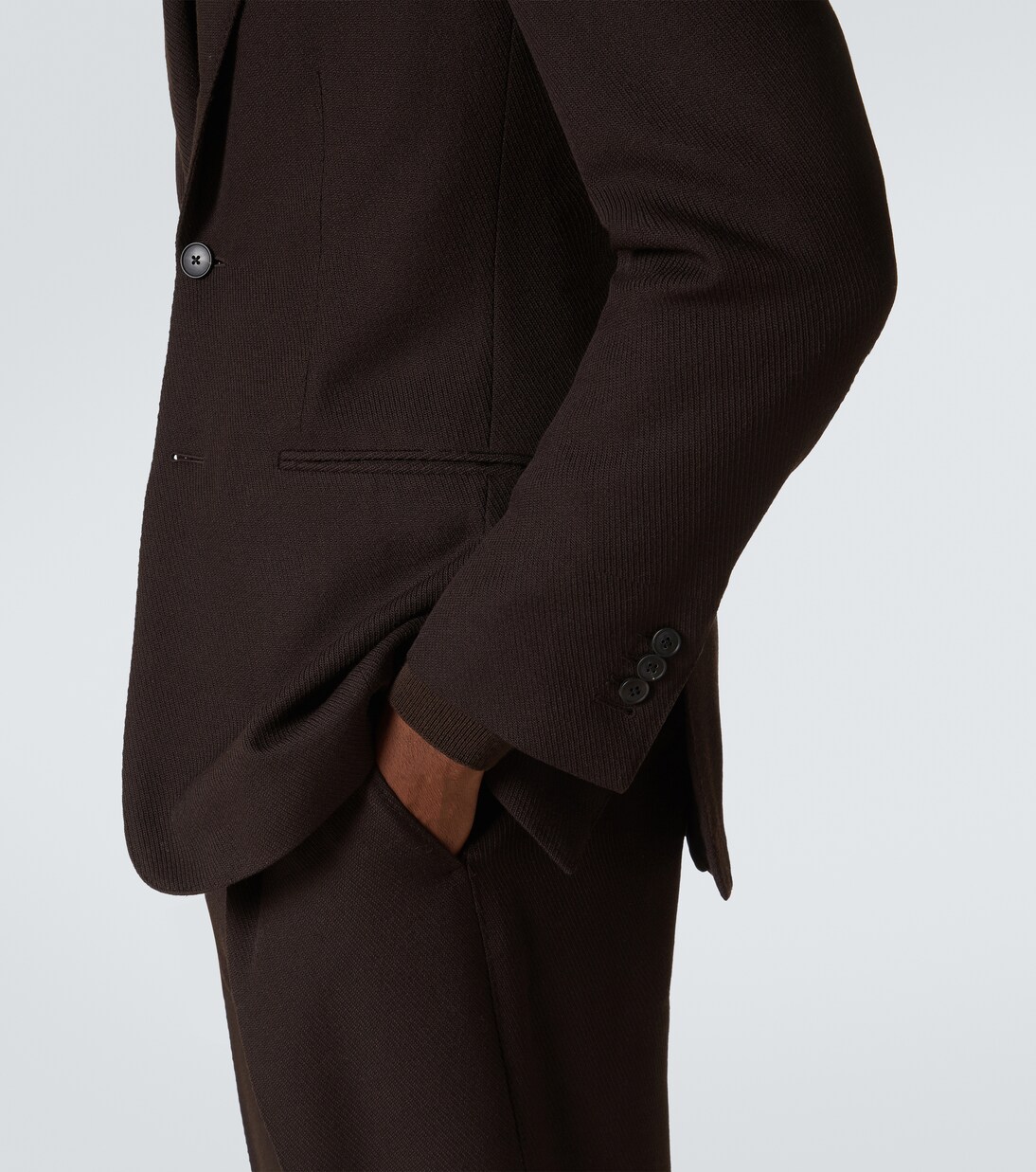 Blazer in twill di lana | Saman Amel