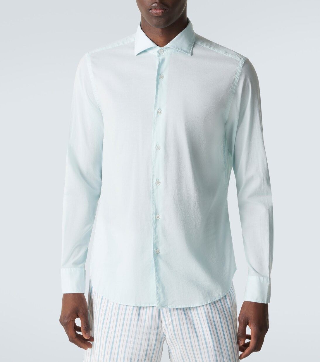 Hemd aus einem Baumwollgemisch | Fedeli