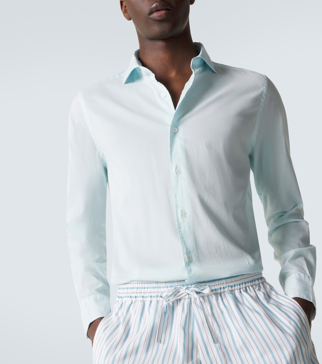 Hemd aus einem Baumwollgemisch | Fedeli