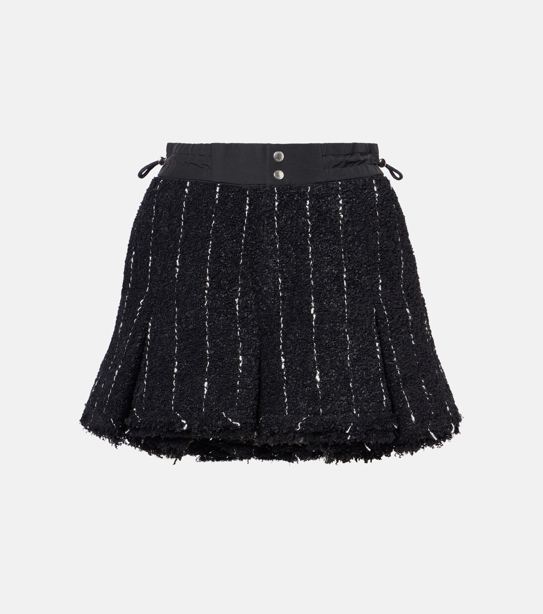 Striped tweed shorts | Sacai