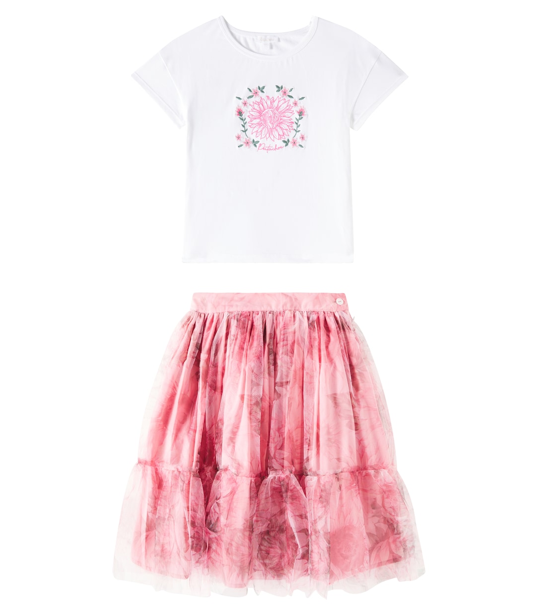 Set aus T-Shirt und Rock | Patachou