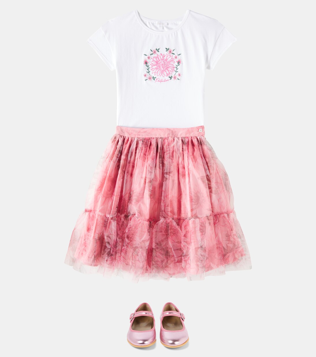 Set aus T-Shirt und Rock | Patachou