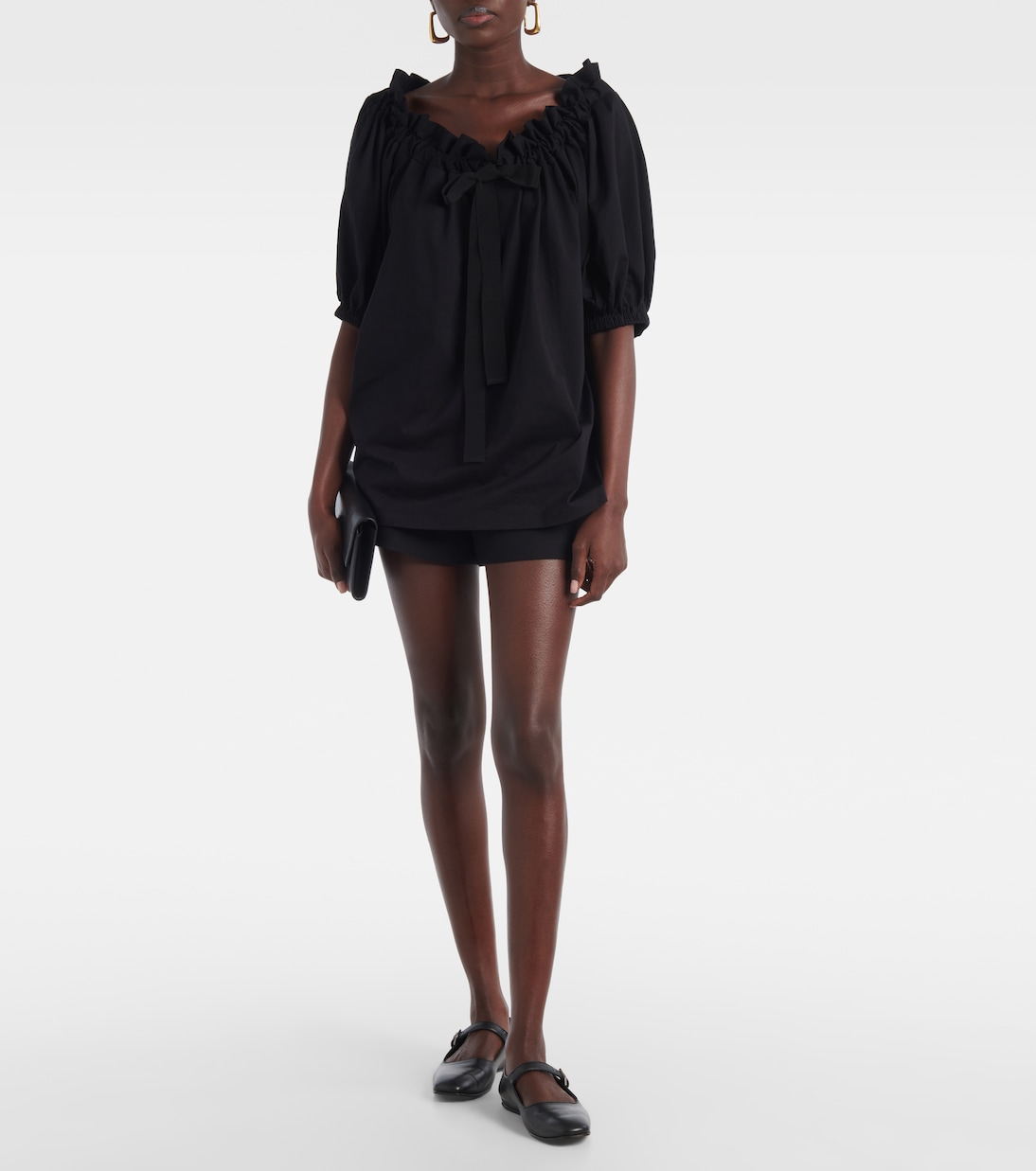 Top aus Baumwoll-Jersey | Patou