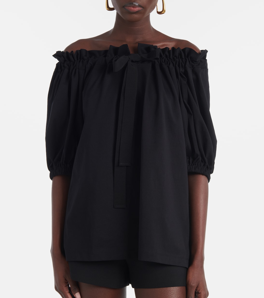 Top aus Baumwoll-Jersey | Patou