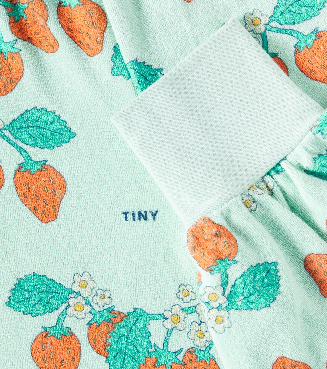 Strawberries cotton terry sweatpants | Tinycottons