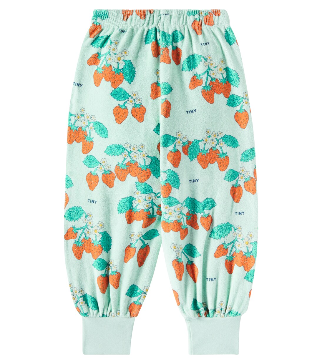 Strawberries cotton terry sweatpants | Tinycottons