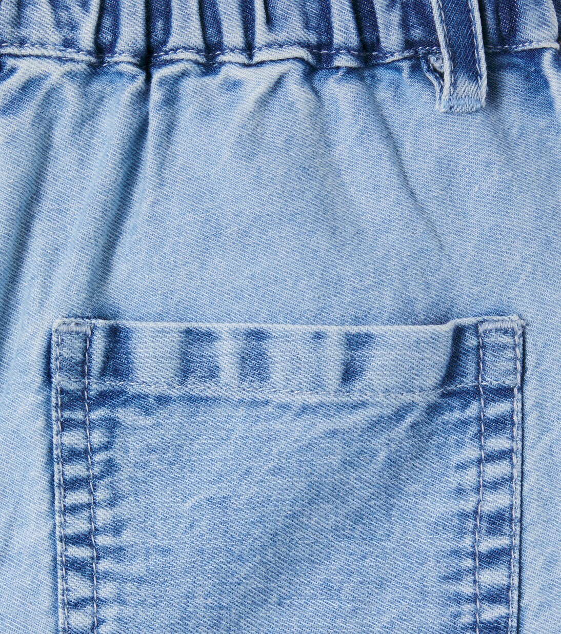 Niobe embroidered denim shorts | The New Society