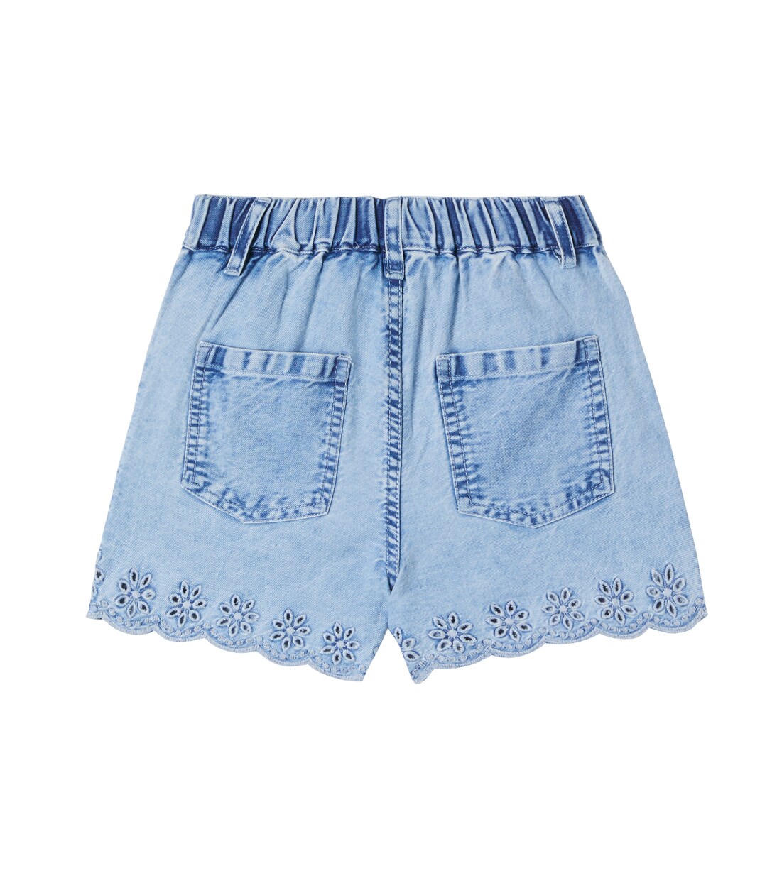 Niobe embroidered denim shorts | The New Society