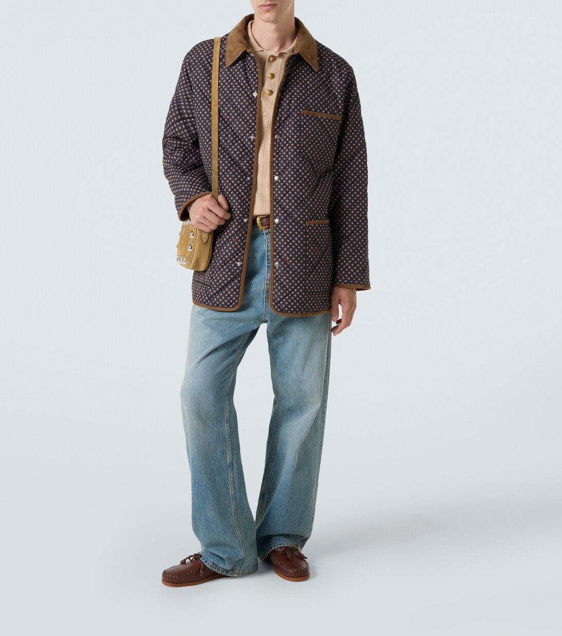 Polka-dot quilted jacket | Valentino