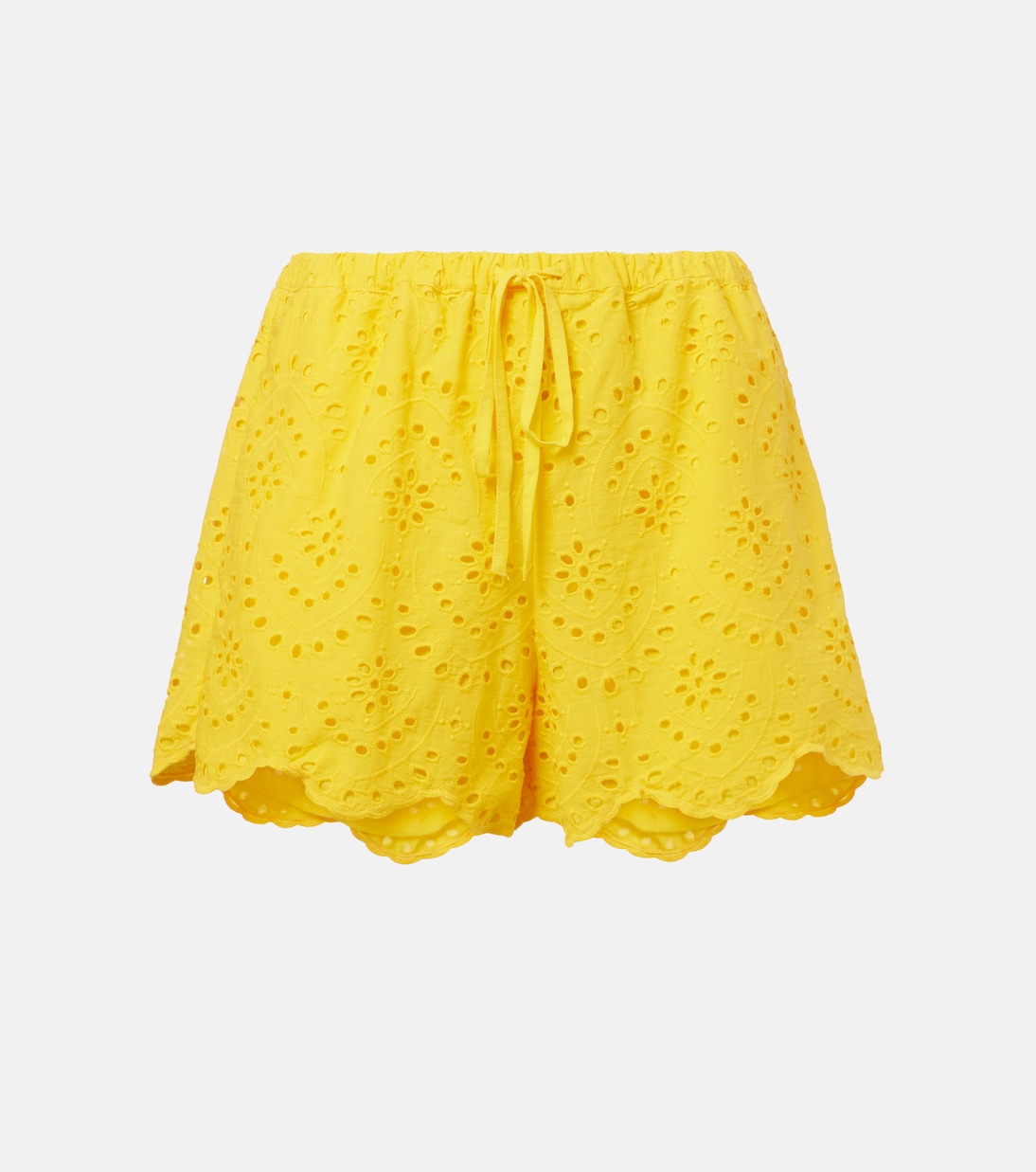 Broderie anglaise cotton shorts | Poupette St Barth
