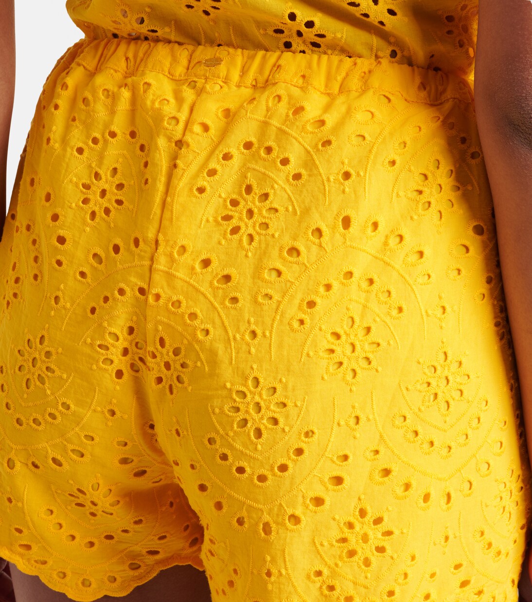 Broderie anglaise cotton shorts | Poupette St Barth