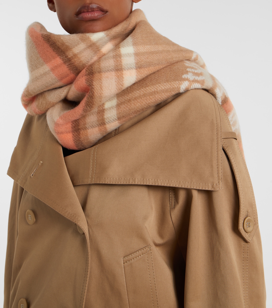 Venus 1996 jacquard wool scarf | Acne Studios