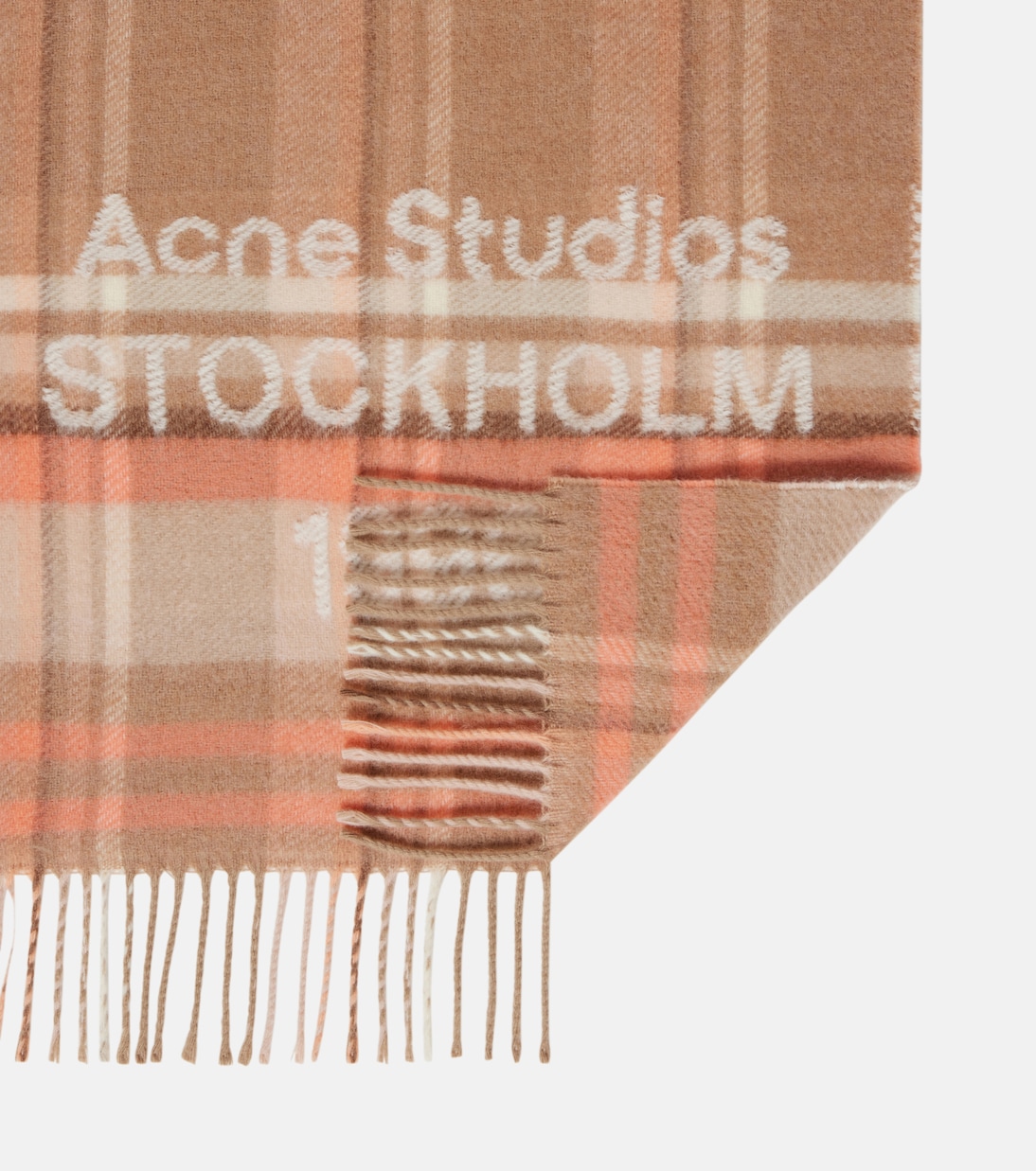 Venus 1996 jacquard wool scarf | Acne Studios