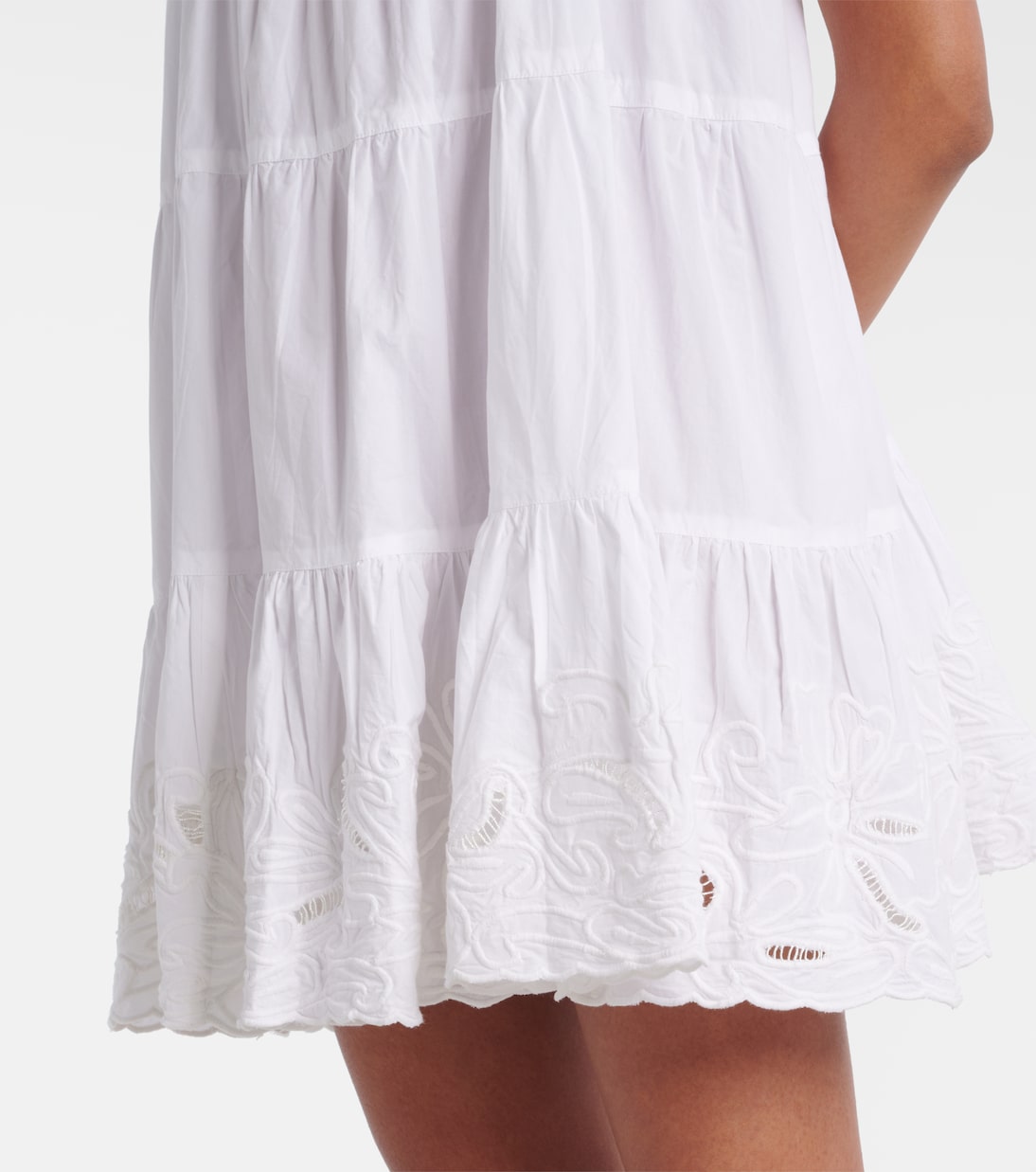 Robe brodée en coton | Juliet Dunn
