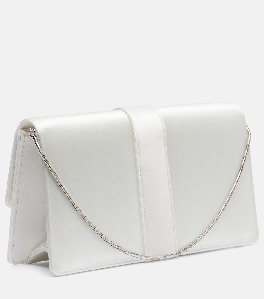 Capri embellished satin clutch | Manolo Blahnik