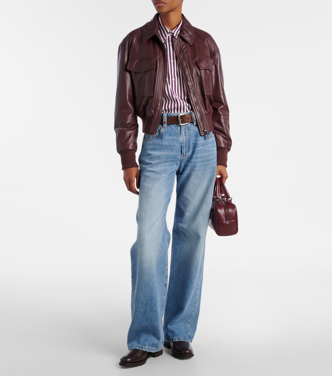 Chelsea Monili leather ankle boots | Brunello Cucinelli