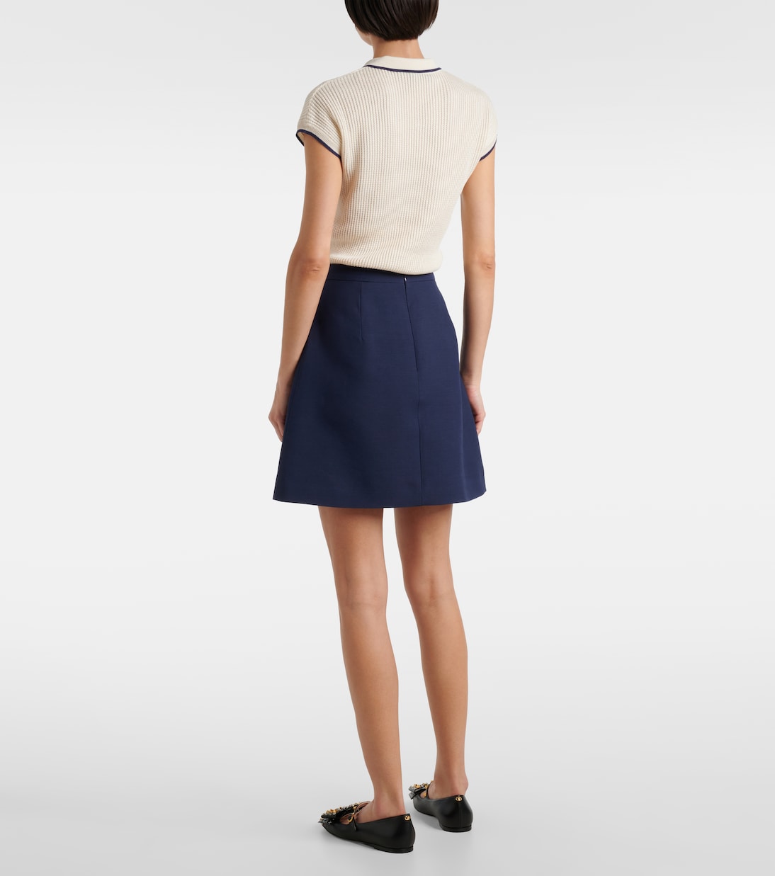 Minirock aus Crepe Couture | Valentino