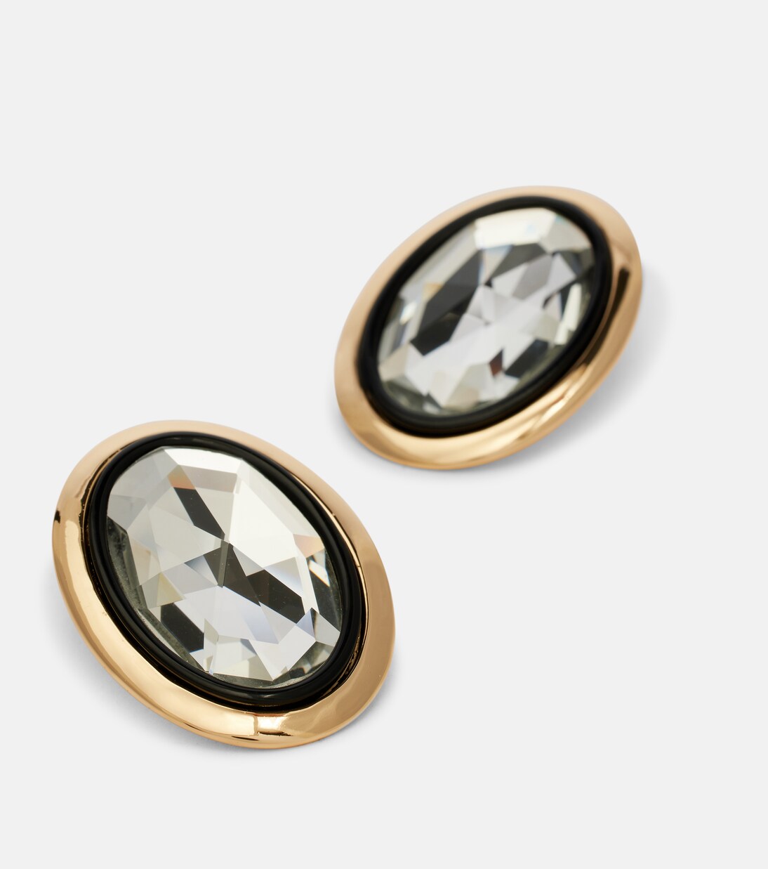 Ohrringe mit Kristallen | Self-Portrait