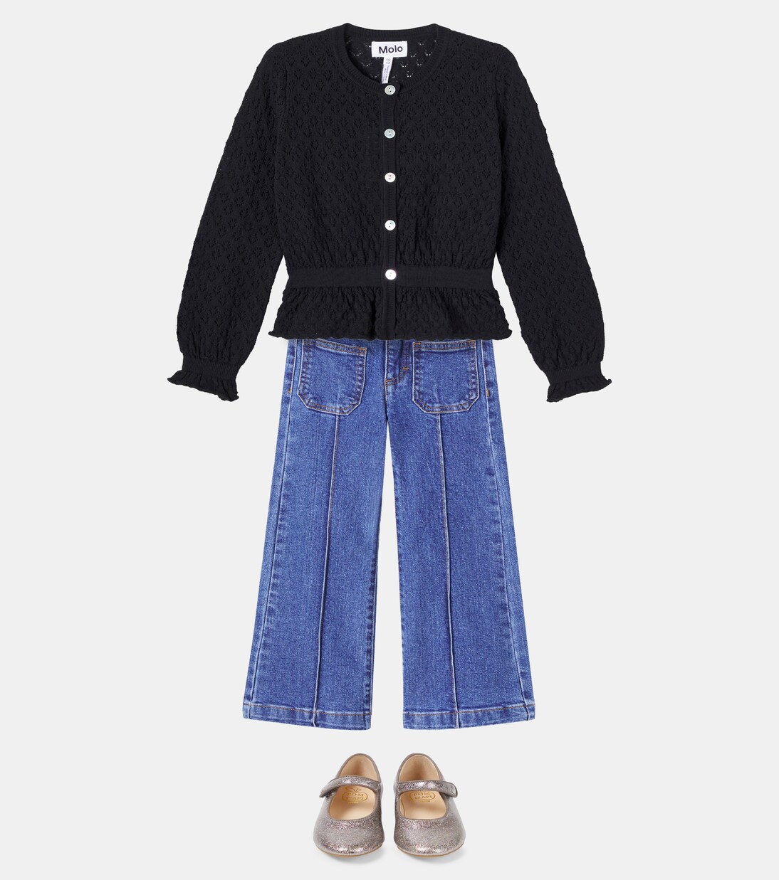 Adina wide-leg jeans | Molo