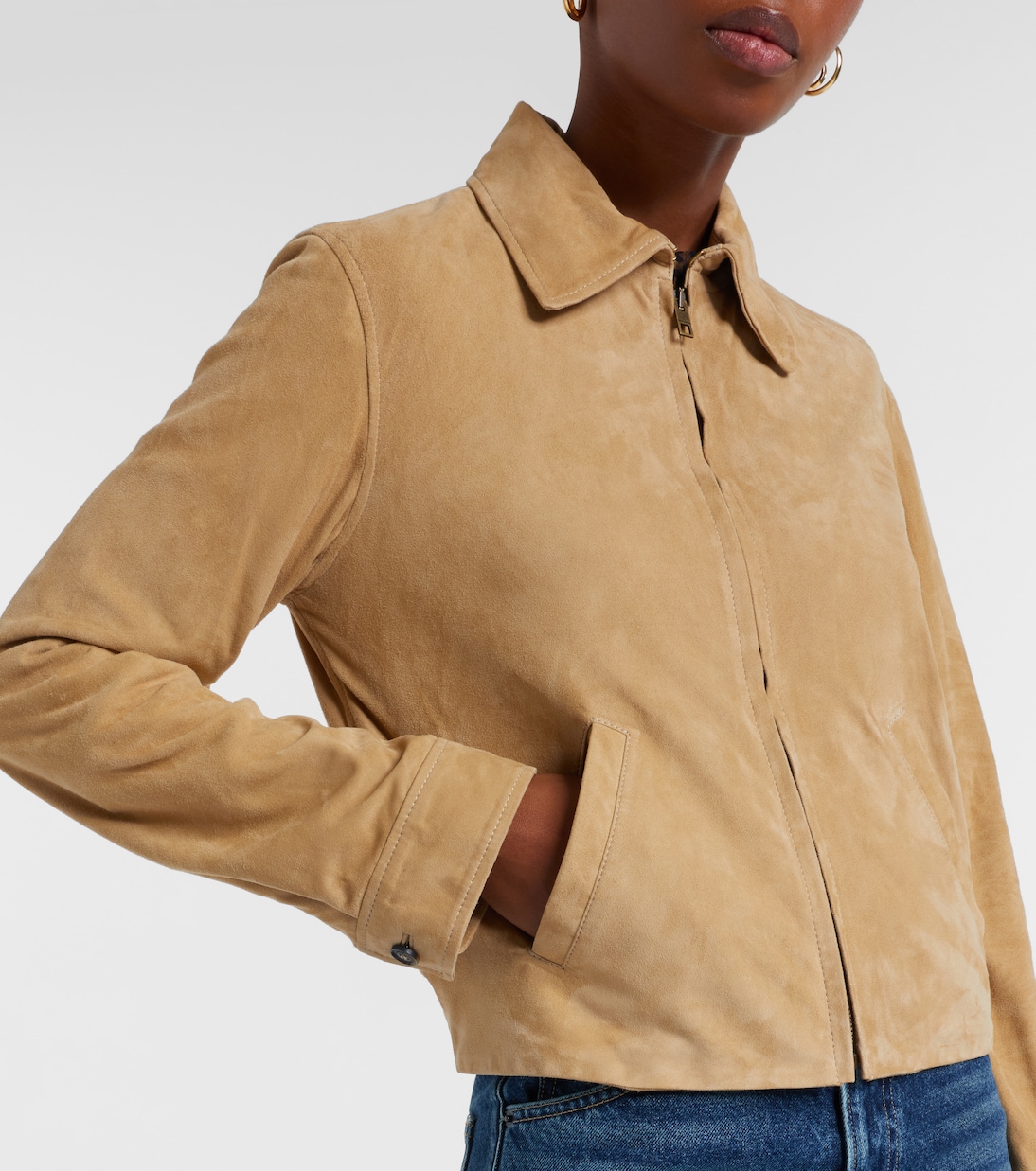 Chaqueta Beauvais de ante | Nili Lotan