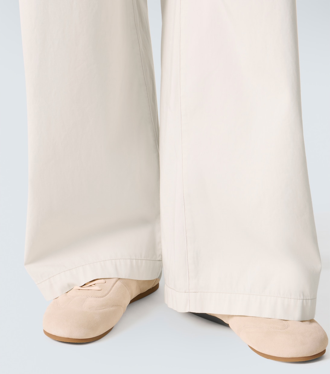 Weite Hose aus Baumwoll-Twill | Lemaire