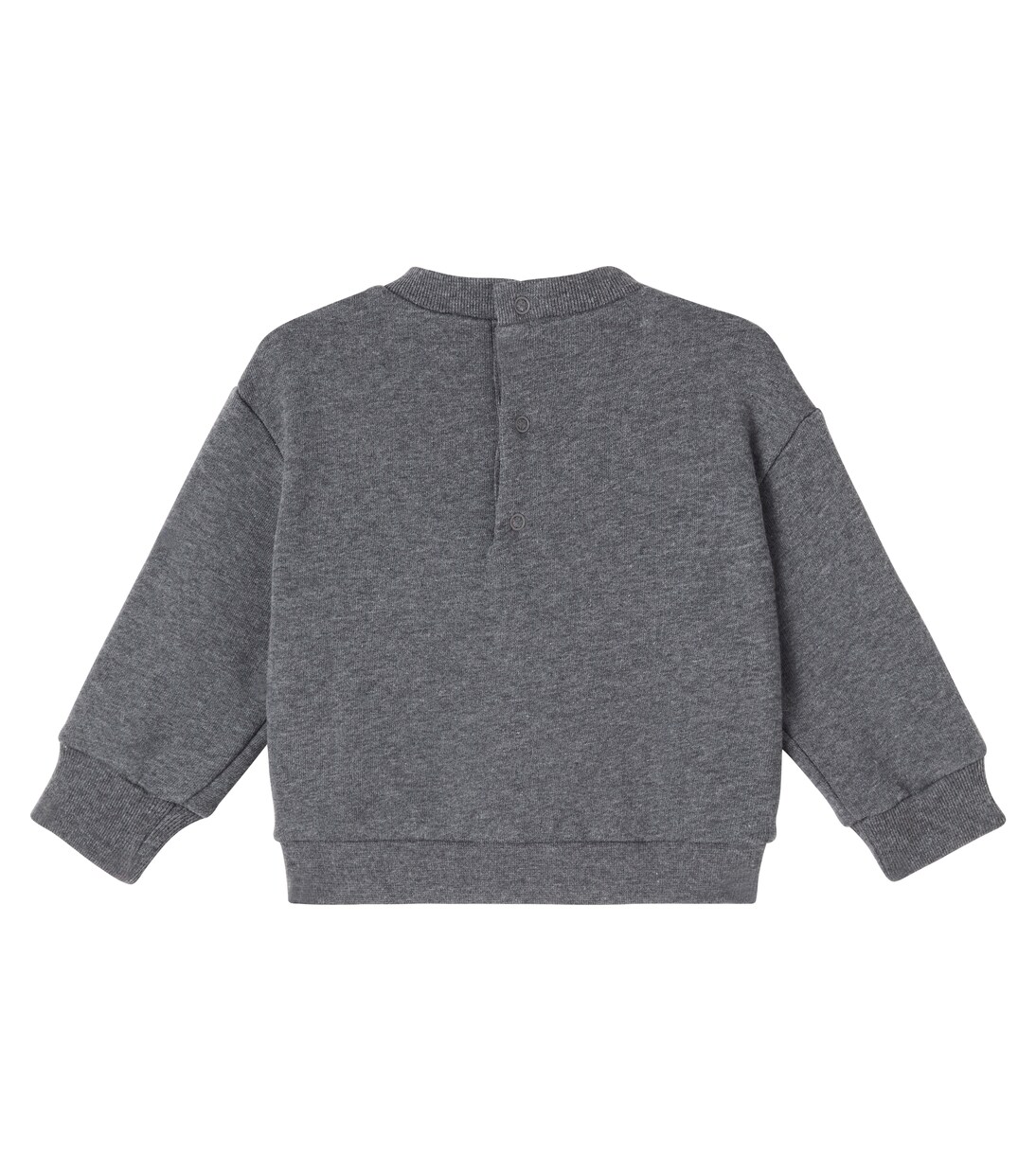 Baby embroidered cotton sweatshirt | Il Gufo